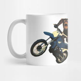 Monkey on a Dirt Bike Mug
